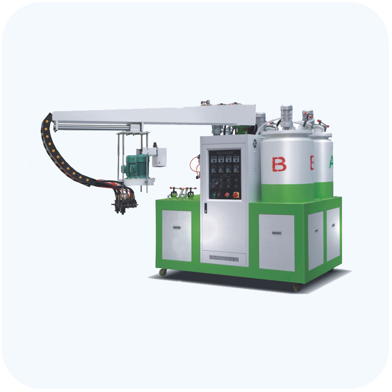 Double color PU shoe pouring machine 